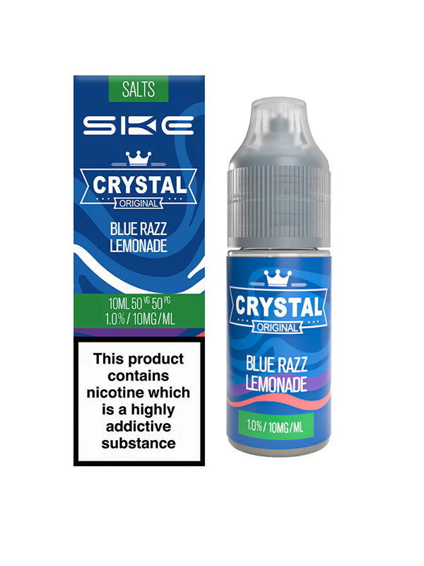 Blue Razz Lemonade SKE Crystal Nic Salt E-Liquids 10ml NYKecigs The Gourmet Vapor Shop