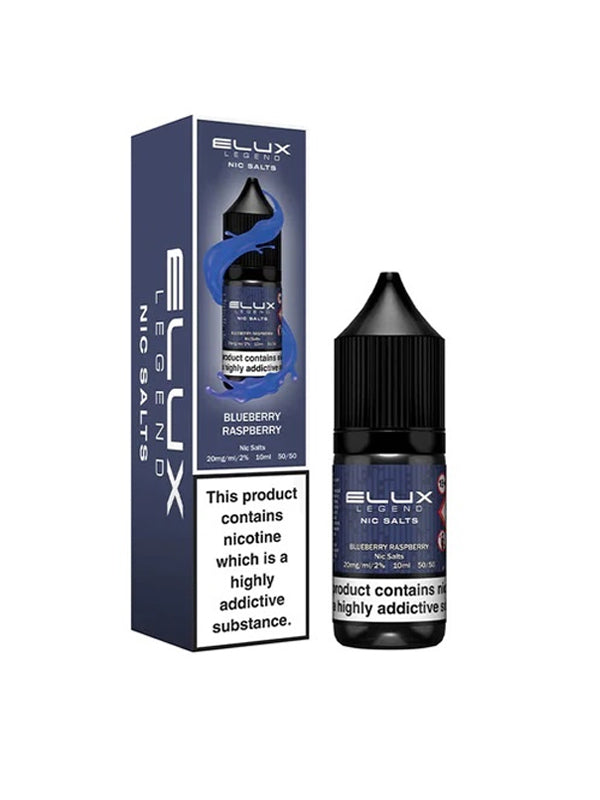 Elux Legend Blueberry Raspberry Nic Salt E-Liquid 10ml NYKecigs.com The Gourmet Vapor Shop