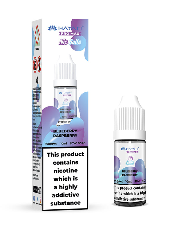 Hayati Pro Max Blueberry Raspberry Nic Salt E-Liquid 10ml