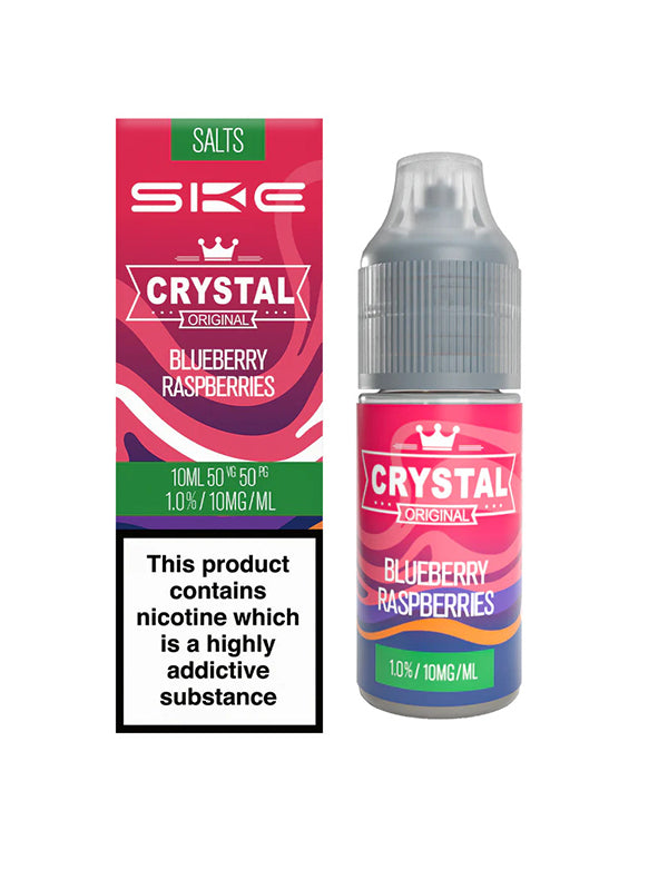Blueberry Raspberry SKE Crystal Nic Salt E-Liquids 10ml NYKecigs The Gourmet Vapor Shop