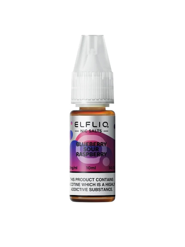 Elfliq Blueberry Sour Raspberry Nic Salt E-Liquid 10ml NYKecigs The Gourmet Elfliq Blueberry Sour Raspberry Nic Salt E-Liquid 10ml NYKecigs The Gourmet Vapor Shop