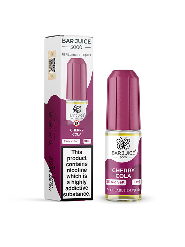 Bar Juice 5000 Cherry Cola Salt E Liquid 10ml NYKecigs.com The Gourmet Vapor Shop