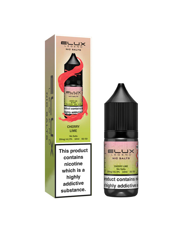 Elux Legend Cherry Lime Nic Salt E-Liquid 10ml NYKecigs.com