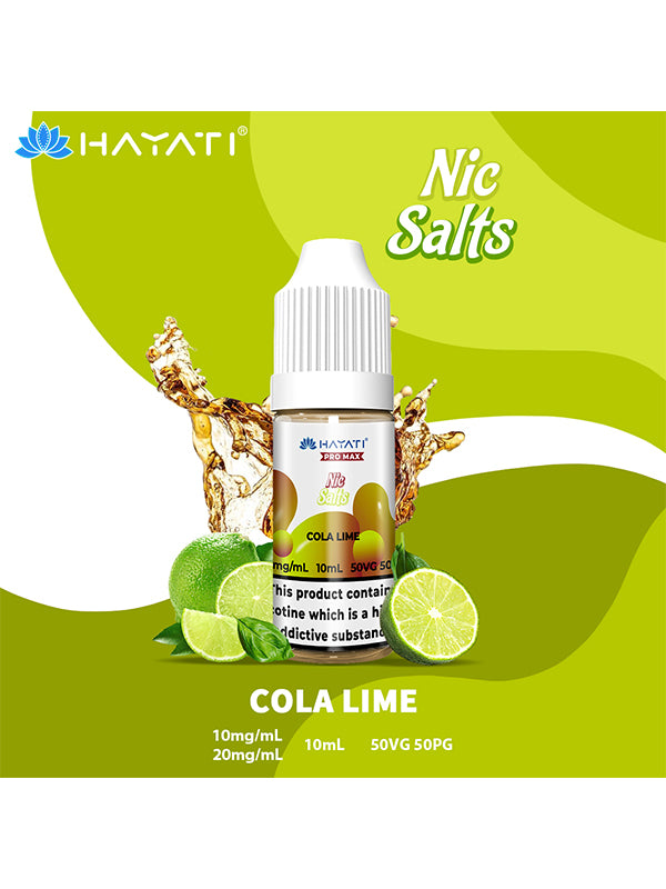 Hayati Pro Max Cherry Lime Nic Salt E-Liquid 10ml