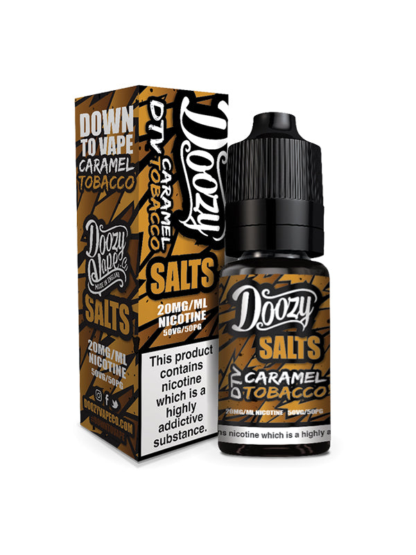 Doozy Caramel Tobacco NicSalt E Liquid 10ml