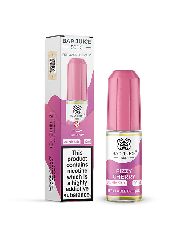 Bar Juice 5000 Fizzy Cherry Salt E Liquid 10ml NYKecigs.com The Gourmet Vapor Shop