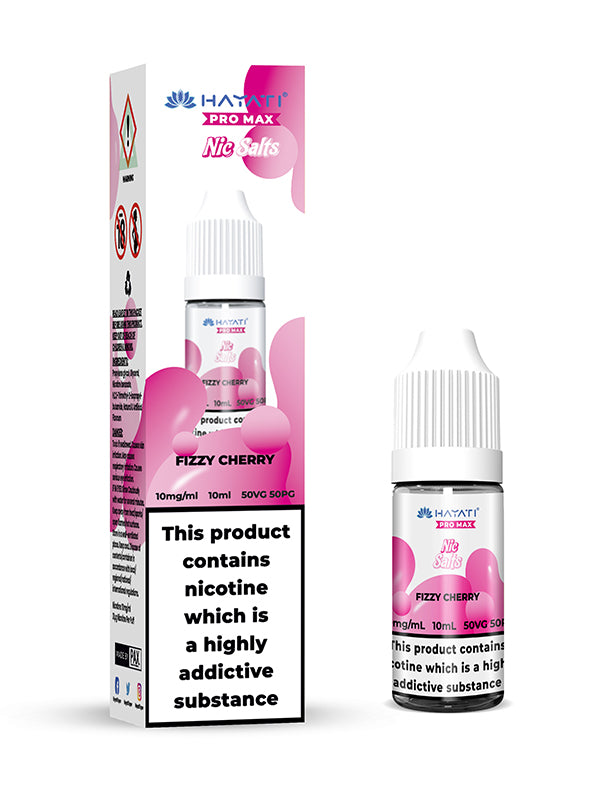 Hayati Pro Max Fizzy Cherry Nic Salt E-Liquid 10ml