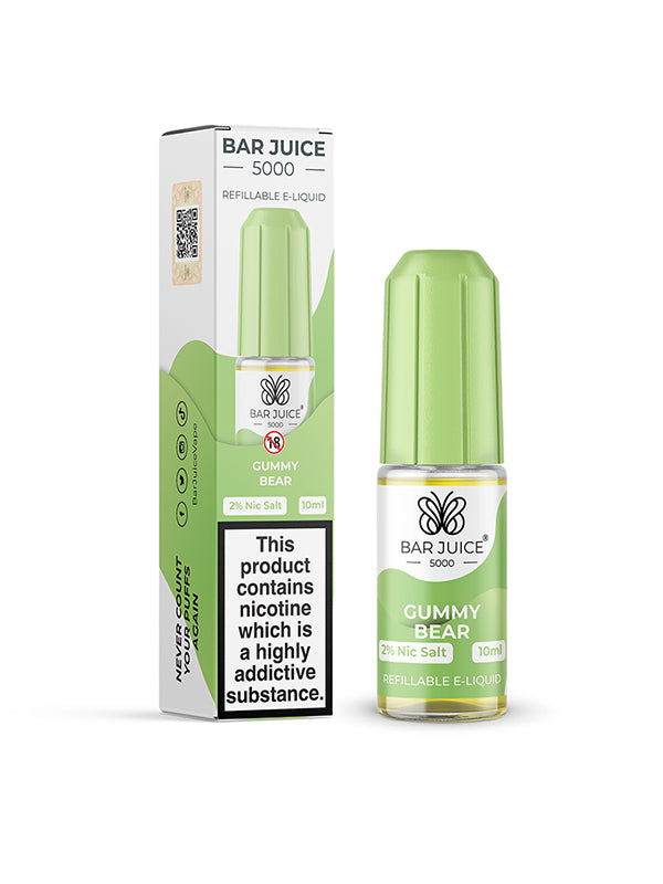 Bar Juice 5000 Gummy Bear Salt E Liquid 10ml NYKecigs.com The Gourmet Vapor Shop