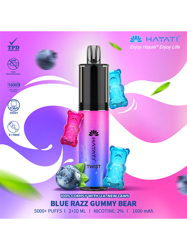 Hayati Twist 5000 Disposable Vape Pod Kit