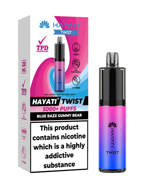 Hayati Twist 5000 Disposable Vape Pod Kit