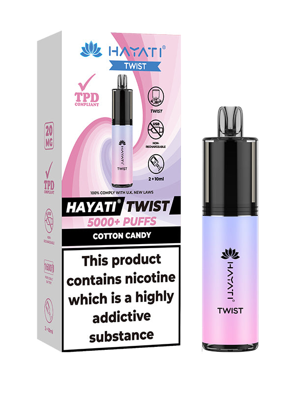 Hayati Twist 5000 Disposable Vape Pod Kit