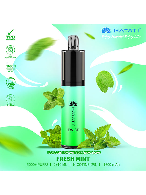 Hayati Twist 5000 Disposable Vape Pod Kit