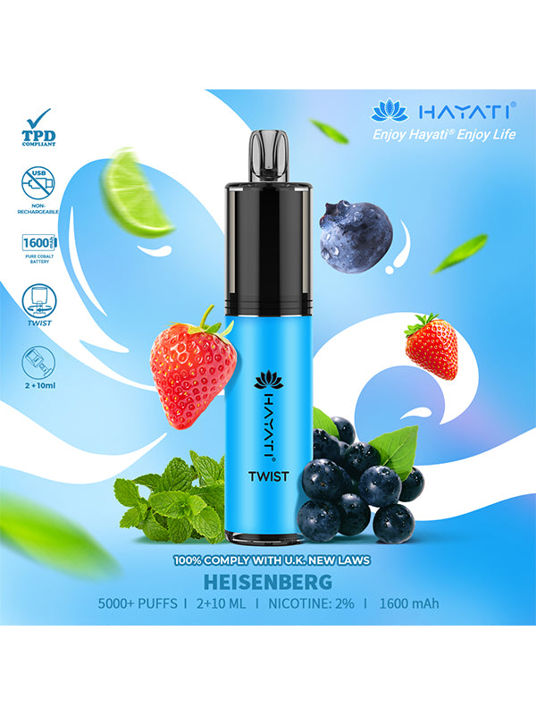 Hayati Twist 5000 Disposable Vape Pod Kit