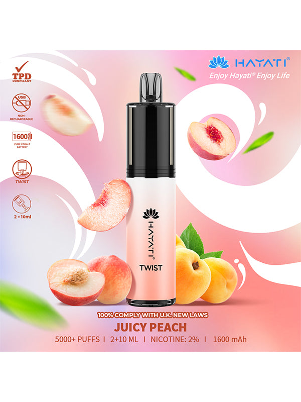 Hayati Twist 5000 Disposable Vape Pod Kit