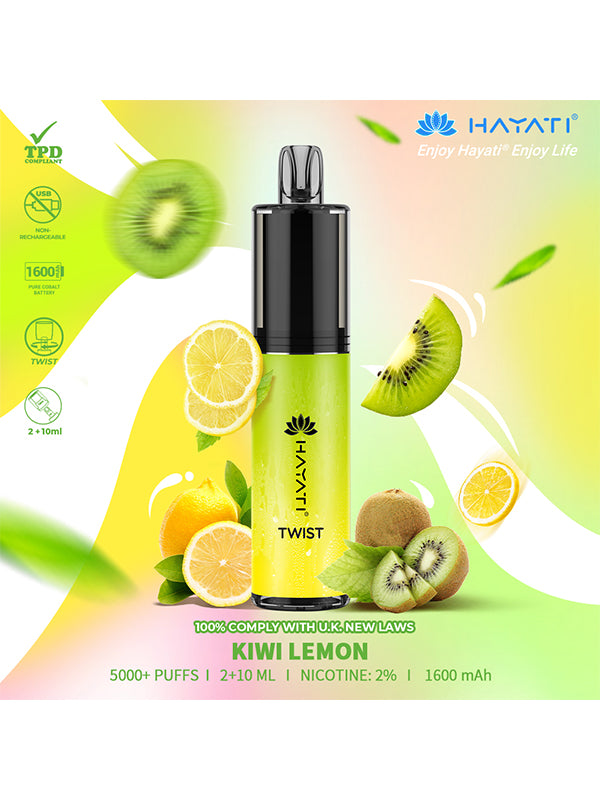 Hayati Twist 5000 Disposable Vape Pod Kit