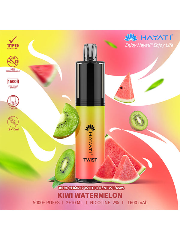 Hayati Twist 5000 Disposable Vape Pod Kit