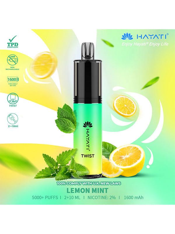 Hayati Twist 5000 Disposable Vape Pod Kit