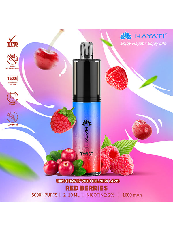 Hayati Twist 5000 Disposable Vape Pod Kit