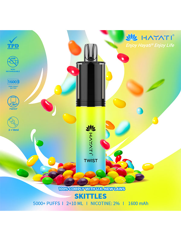 Hayati Twist 5000 Disposable Vape Pod Kit