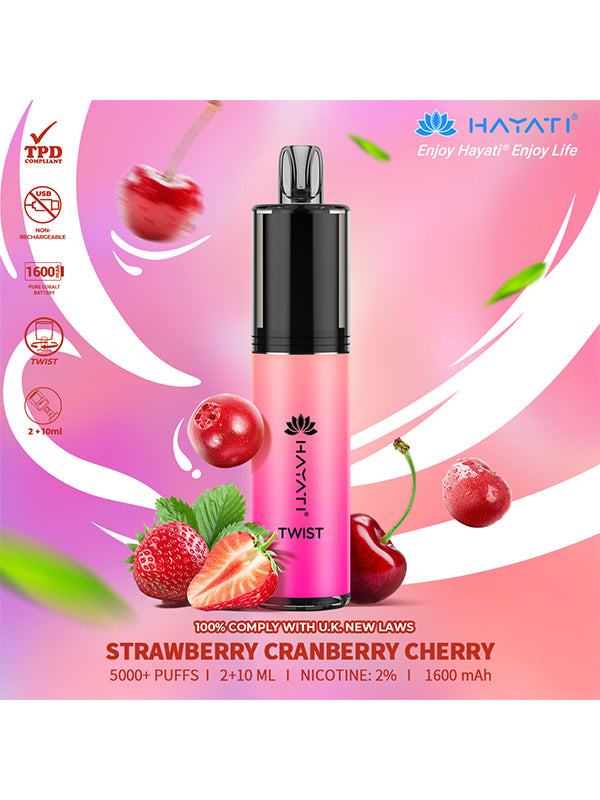 Hayati Twist 5000 Disposable Vape Pod Kit