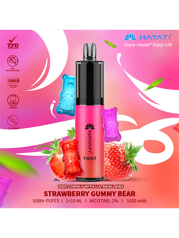 Hayati Twist 5000 Disposable Vape Pod Kit