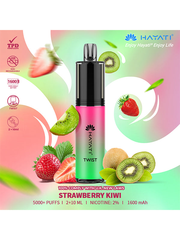 Hayati Twist 5000 Disposable Vape Pod Kit