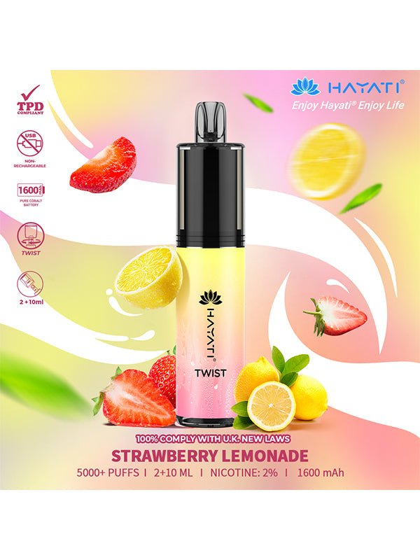 Hayati Twist 5000 Disposable Vape Pod Kit