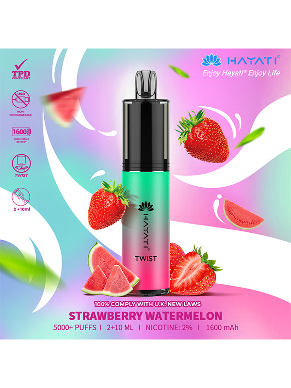 Hayati Twist 5000 Disposable Vape Pod Kit