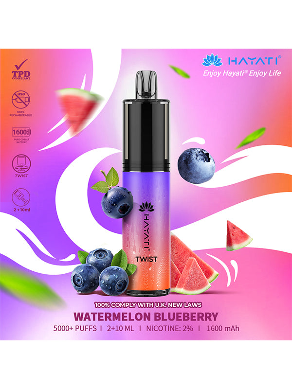 Hayati Twist 5000 Disposable Vape Pod Kit