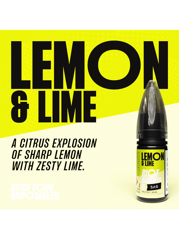 Lemon & Lime BAR EDTN Riot Squad Nic Salts E-Liquids