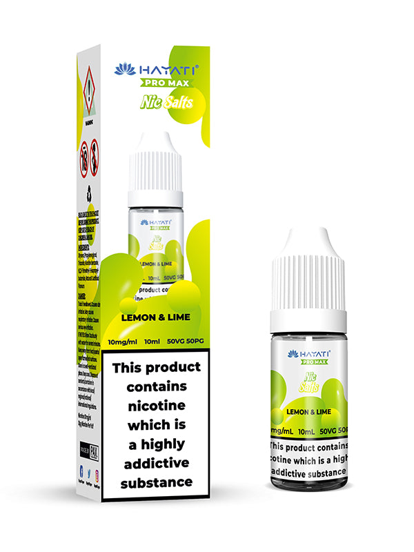 Hayati Pro Max Lemon & Lime Nic Salt E-Liquid 10ml