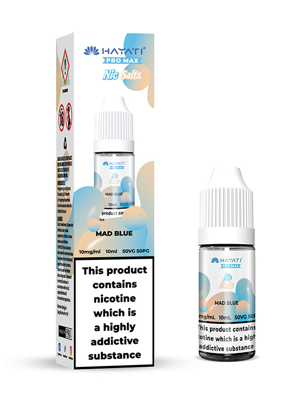 Hayati Pro Max Mad Blue Nic Salt E-Liquid 10ml