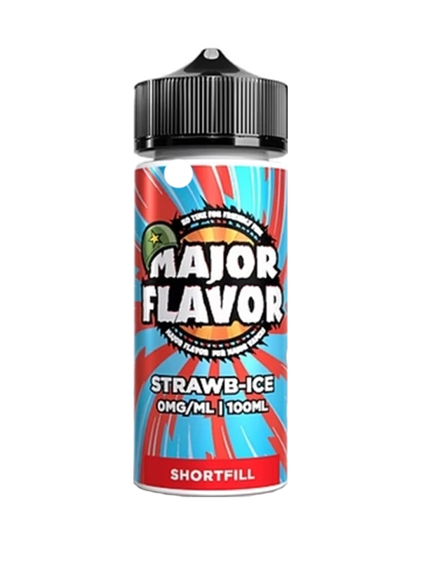 Major Flavor Strawberry Ice 120ml E Liquid