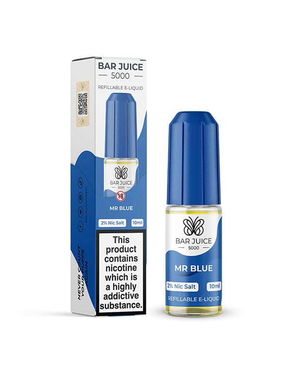 Bar Juice 5000 Mr Blue Salt E Liquid 10ml NYKecigs.com The Gourmet Vapor Shop