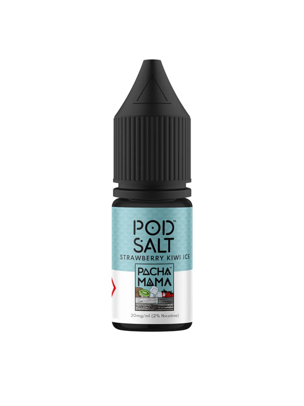 Pod Salt Pacha Mama Strawberry Kiwi Ice Nic Salt E Liquid 10mlPod Salt Pacha Mama Strawberry Kiwi Ice Nic Salt E Liquid 10ml