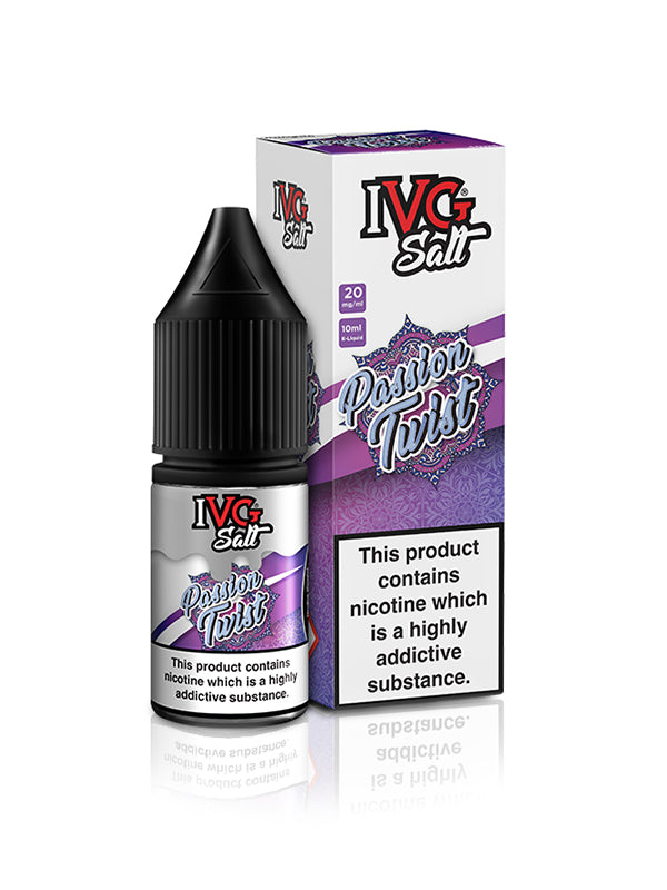 IVG Passion Twist Nic Salt E Liquid 10ml NYKecigs The Gourmet Vapor Shop