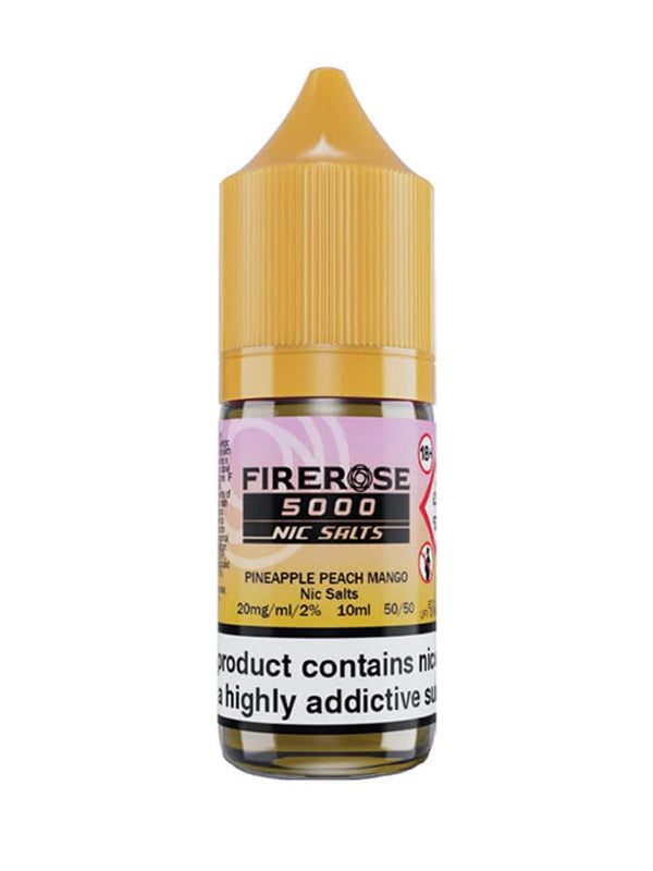 Pineapple Peach Mango Elux Firerose 5000 Nic Salt