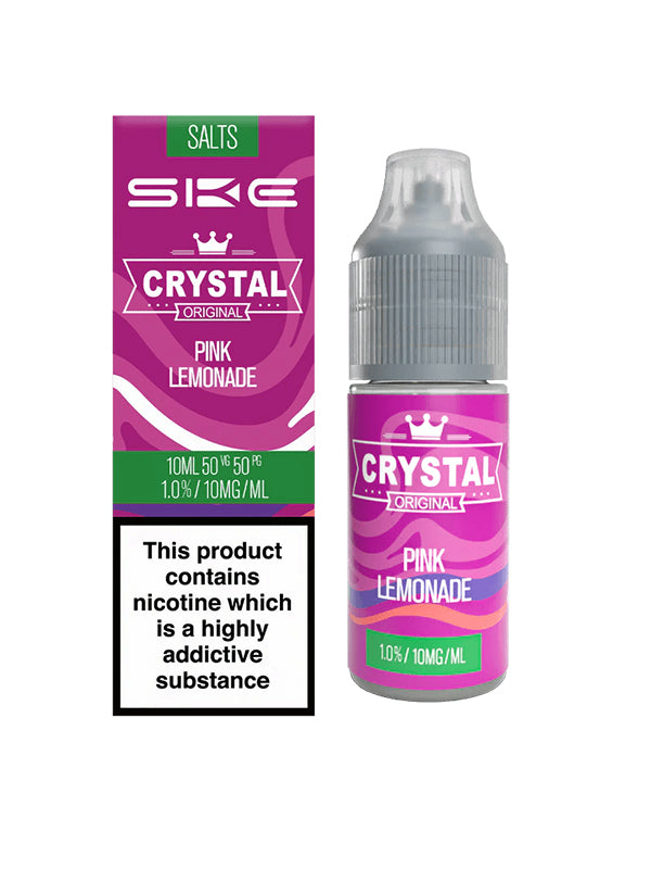 Pink Lemonade SKE Crystal Nic Salt E-Liquids 10ml NYKecigs The Gourmet Vapor Shop