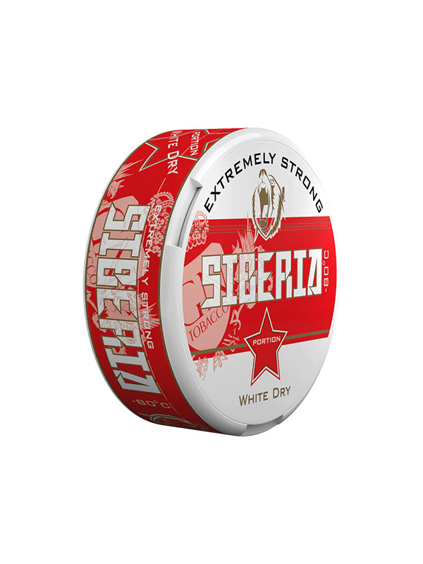 SIBERIA Red -80 Degrees White Dry Portion 43mg