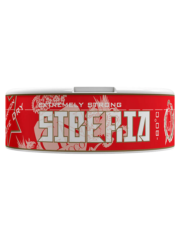 SIBERIA Red -80 Degrees White Dry Portion 43mg