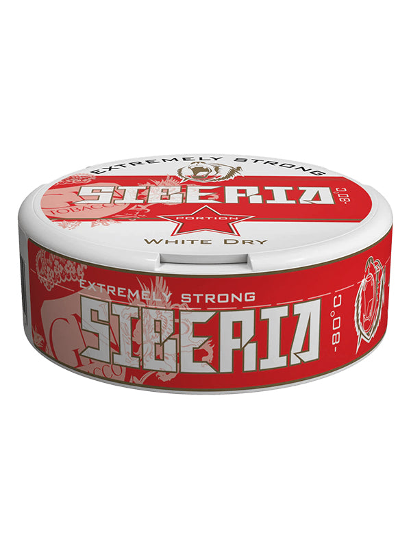 SIBERIA Red -80 Degrees White Dry Portion 43mg