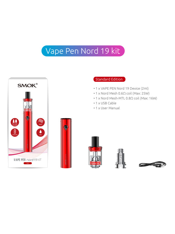 Smok Vape Pen Nord 19 Kit NYKecigs