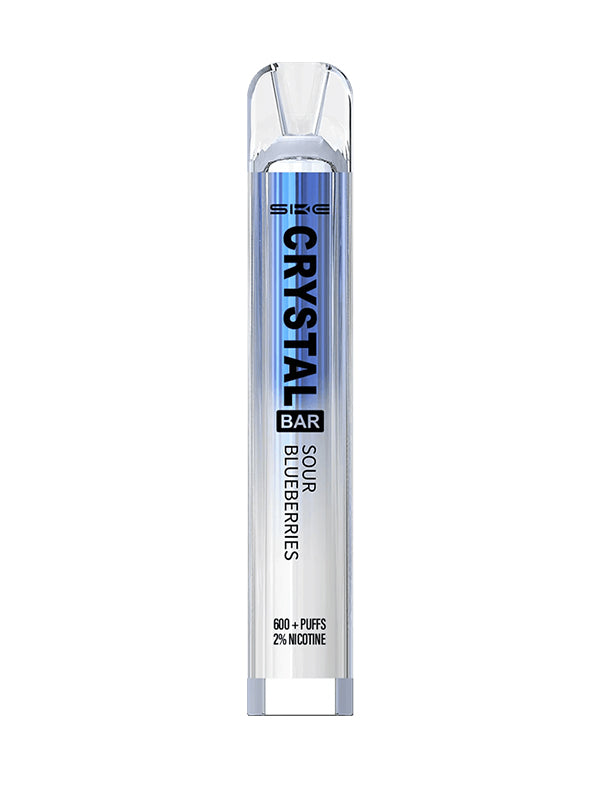 SKE Crystal Bar Sour Blueberries Disposable Vape 600 Puffs