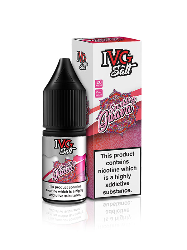 IVG Sparkling Guava Nic Salt E Liquid 10ml NYKecigs The Gourmet Vapor Shop