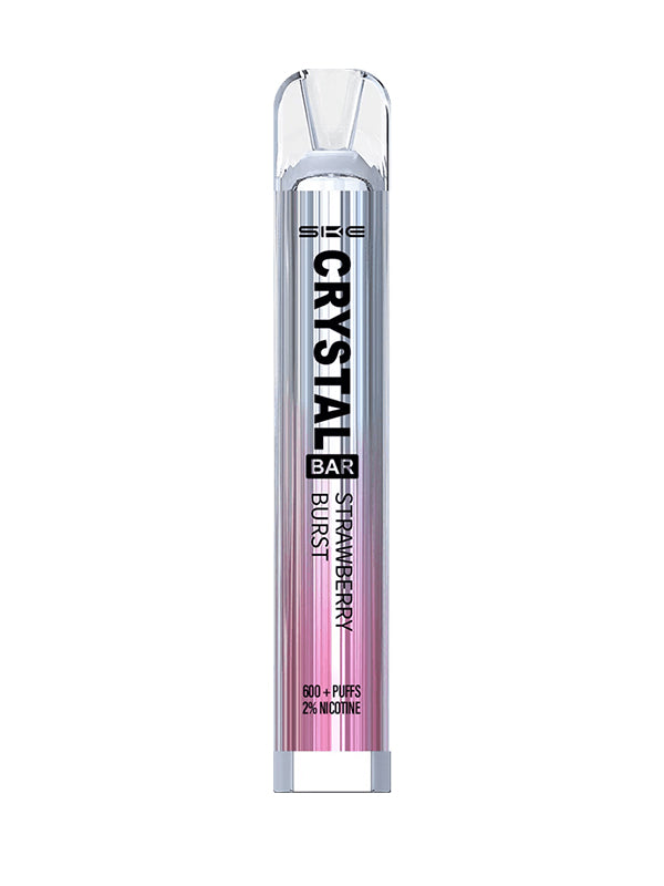 SKE Crystal Strawberry Burst Disposable Vape 600 Puffs
