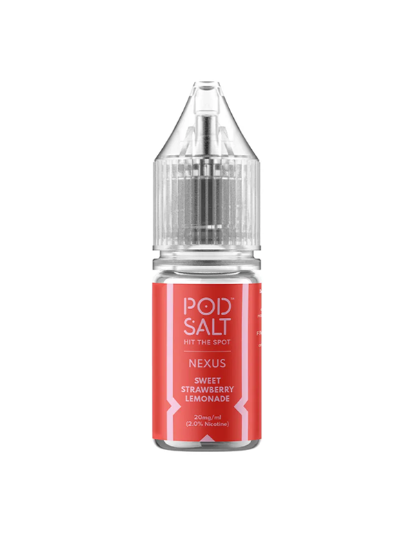Sweet Strawberry Lemonade Nexus Pod Salt Nic Salt Eliquid 10ml