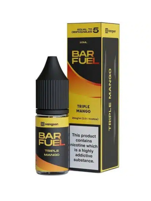Triple Mango Nic Salt Bar Fuel E Liquid – 10ML with white background