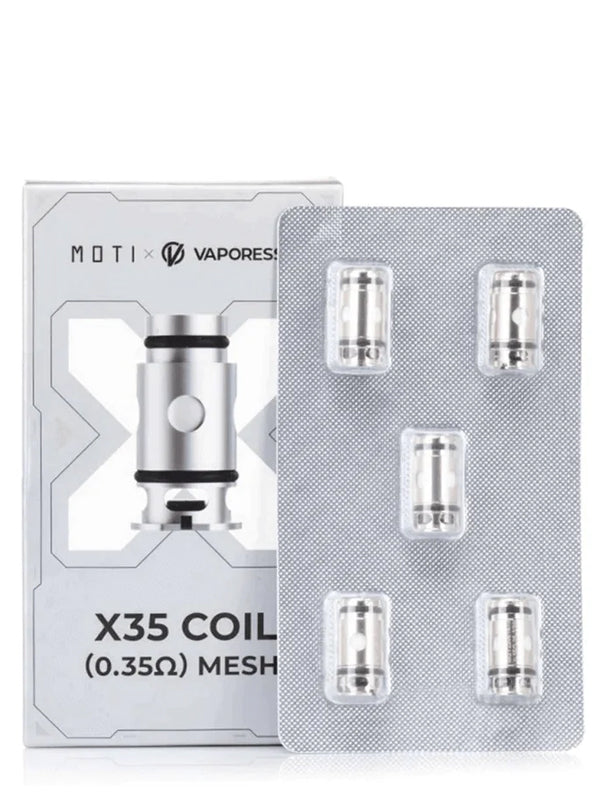 Vaporesso Moti X x35 Coil (5 Pack) NYKecigs Vaporesso Moti X x35 Coil (5 Pack) NYKecigs
