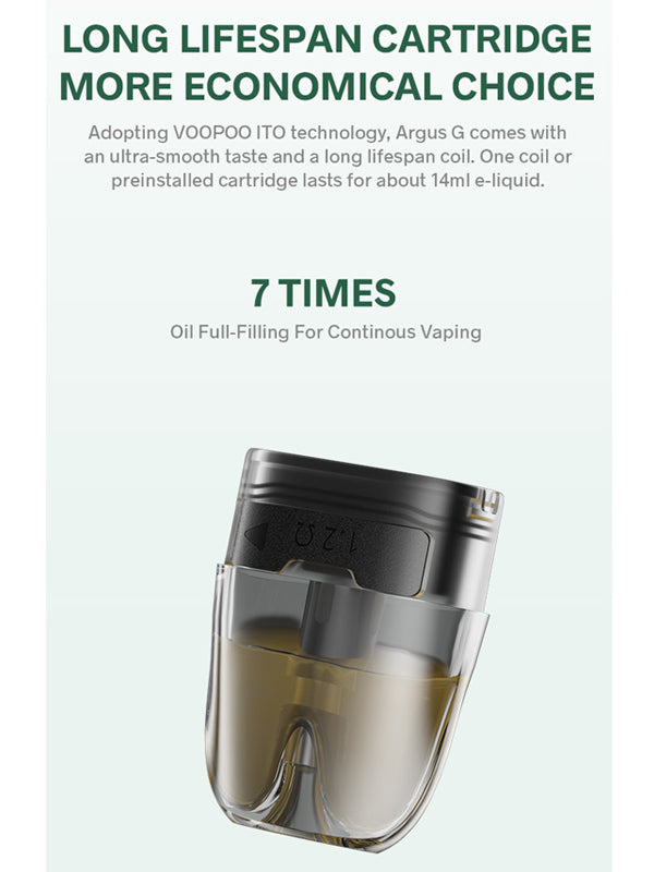 Voopoo Argus G Pod Kit 25W NYKecigs.com The Gourmet Vapor Shop