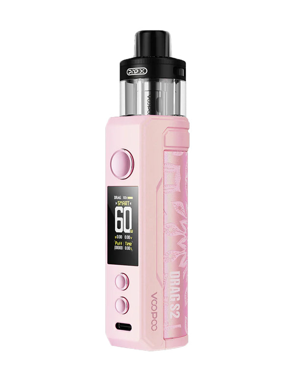 Check out the Glow Pink Voopoo Drag S2 Kit available at NYKecigs.com